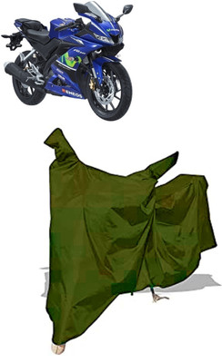 Amexride Two Wheeler Cover for Yamaha(YZF R15 V3 Moto GP Edition BS6, Maroon)