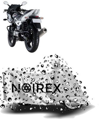 NOIREX Two Wheeler Cover for Bajaj(Pulsar 220F, Silver)
