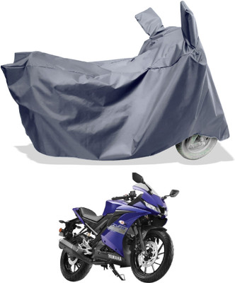 Amexride Two Wheeler Cover for Yamaha(YZF R15 S, Grey)