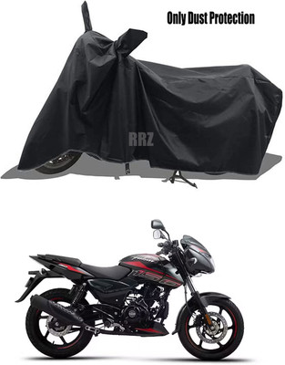 RRZ Two Wheeler Cover for Bajaj(Pulsar 125, Black)