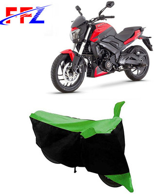 FFZ Two Wheeler Cover for Bajaj(Dominar 250, Black, Green)