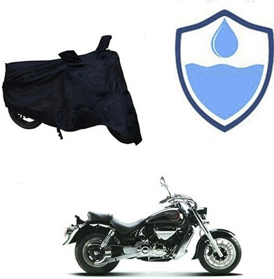 DeepShakshi AUTOMOTIVE Waterproof Two Wheeler Cover for Hyosung(ST7, Black)