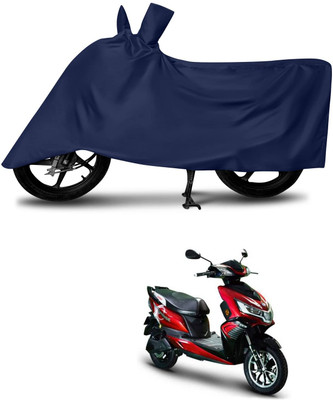KEDIT Two Wheeler Cover for Okinawa(Praise, Blue)