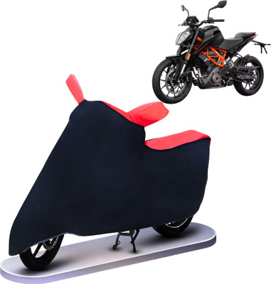 vyas Two Wheeler Cover for KTM(390 Duke, Red, Black)