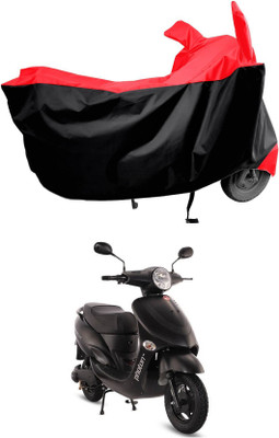 KEDIT Two Wheeler Cover for Hero(Electric Photon, Red)