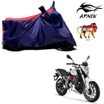 DeepShakshi AUTOMOTIVE Waterproof Two Wheeler Cover for DSK Benelli(TNT 25, Blue, Red)
