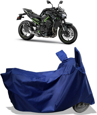 Amexride Two Wheeler Cover for Kawasaki(Z900, Blue)