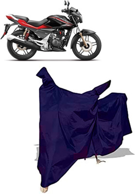 Amexride Two Wheeler Cover for Hero(Xtreme Sports, Blue)