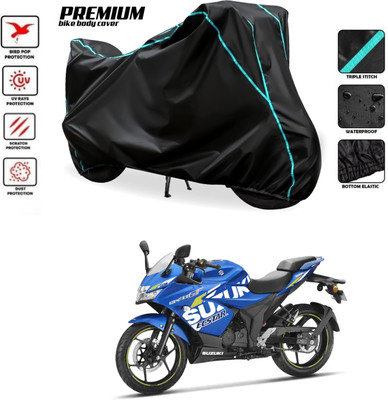 PAGORA Waterproof Two Wheeler Cover for Suzuki(Gixxer SF 150, Black)