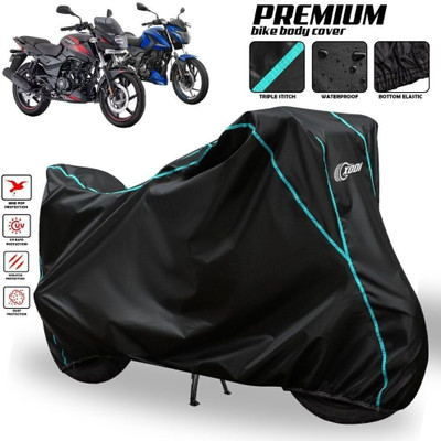 AutoGalaxy Waterproof Two Wheeler Cover for Bajaj(Pulsar, Black, Blue, Multicolor)