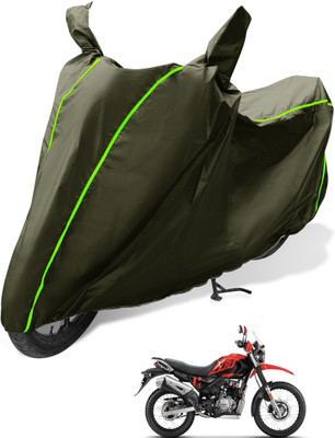 MOCKHE Waterproof Two Wheeler Cover for Hero(Xpulse 200T, Green)
