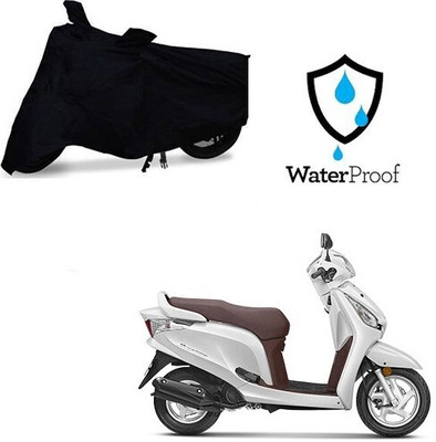 MMSSTAR Waterproof Two Wheeler Cover for Honda(Aviator, Black)