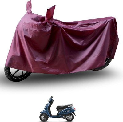KEDIT Two Wheeler Cover for Honda(Activa 3G, Maroon)