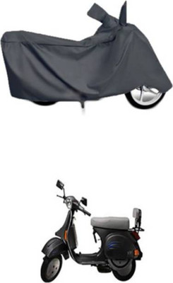 RAAMKM Two Wheeler Cover for Hero, Honda, Bajaj, Ather, TVS, Yamaha(Discover 150 f, Grey)