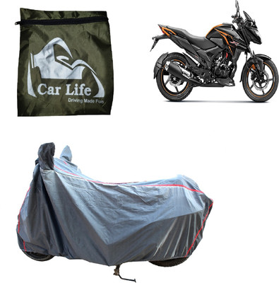Car Life Two Wheeler Cover for Honda(X-Blade, Silver)