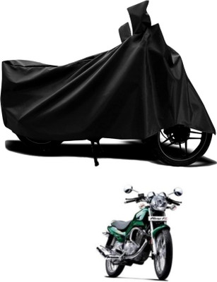 KEDIT Two Wheeler Cover for TVS(Fiero F2, Black)