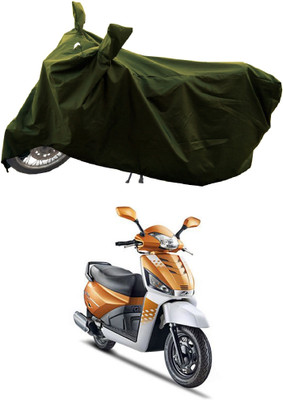 GROFATIK Two Wheeler Cover for Mahindra(Gusto 125 BS6, Green)