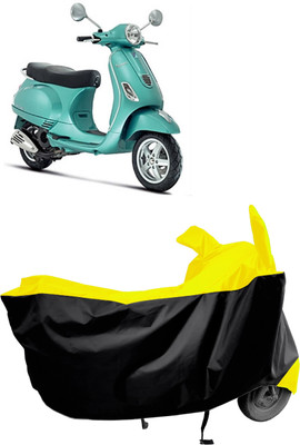 Amexride Two Wheeler Cover for Piaggio(Vespa LX, Multicolor)