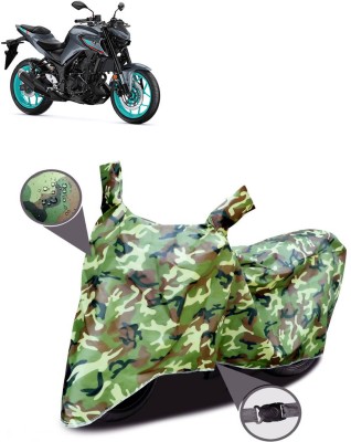 CODOKI Waterproof Two Wheeler Cover for Yamaha(MT-03, Green)