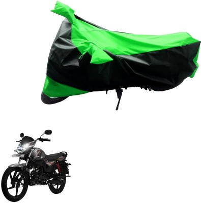 Mdstar Waterproof Two Wheeler Cover for Mahindra(Pantero, Black, Green)