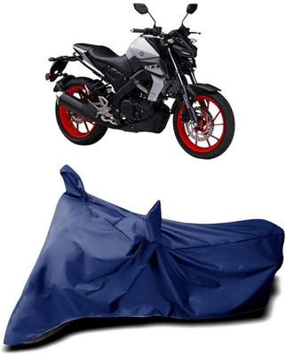 AASHTIK MART Two Wheeler Cover for Yamaha(MT 15, Blue)