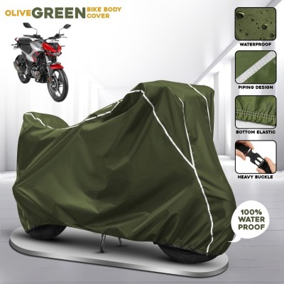 OliverX Waterproof Two Wheeler Cover for Hero(Xtreme 160 R, Green)