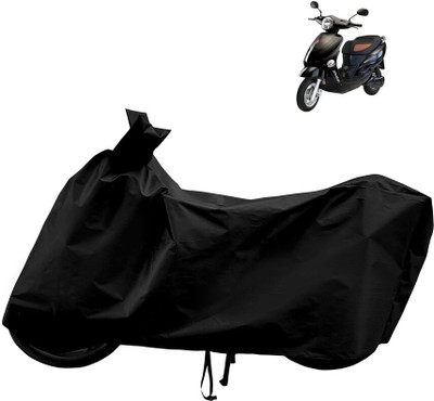 Horseyaart Waterproof Two Wheeler Cover for Hero Electric(Electric Flash, Black)