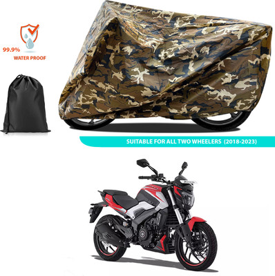 CODOKI Two Wheeler Cover for Bajaj(Dominar 250, Yellow)