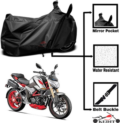 KEDIT Two Wheeler Cover for Universal For Bike(XF3R BS6, Black)