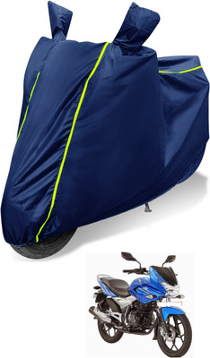 Auto Hub Waterproof Two Wheeler Cover for Bajaj(Discover 150 f, Blue)