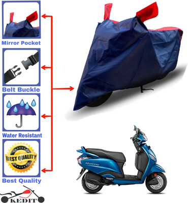 KEDIT Two Wheeler Cover for Hero(Maestro, Red, Blue)