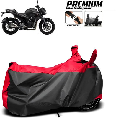 smwzxyu Waterproof Two Wheeler Cover for Yamaha(FZ 25, Red, Black)