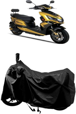 MMSSTAR Waterproof Two Wheeler Cover for Okinawa(Praise, Black)