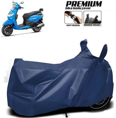 smwzxyu Waterproof Two Wheeler Cover for Hero(Blue)