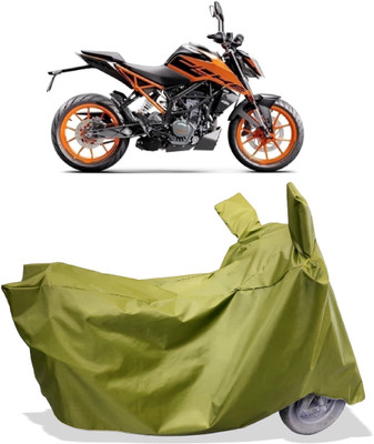 Amexride Two Wheeler Cover for KTM(200 Duke, Maroon)