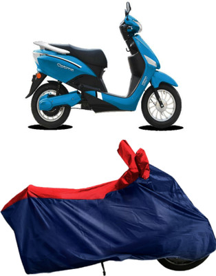 APNEK Waterproof Two Wheeler Cover for Hero(Electric Optima, Blue, Red)