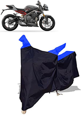Amexride Two Wheeler Cover for Triumph(Street Triple RS BS6, Multicolor)