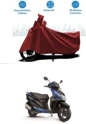 RAQTRO Waterproof Two Wheeler Cover for Honda(Dio, Maroon)