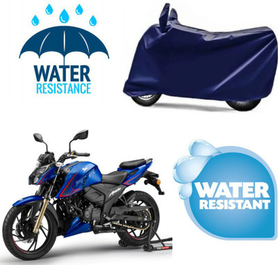 RTS COLLECTIONS Two Wheeler Cover for TVS(Apache RTR 310 BS6, Blue)
