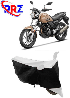 RRZ Waterproof Two Wheeler Cover for Hero(Xpulse 200T, Black, White)