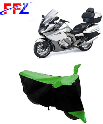 FFZ Two Wheeler Cover for BMW(K 1600, Black, Green)