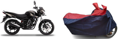 malti Two Wheeler Cover for Bajaj(Discover 150 s, Red, Blue)