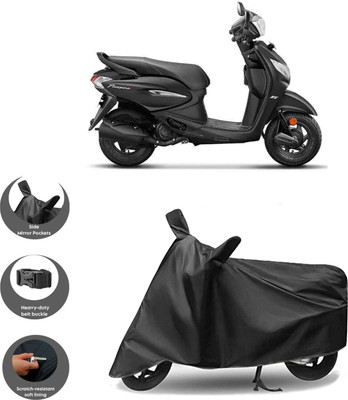 HWSXQAE Waterproof Two Wheeler Cover for Hero(Black)