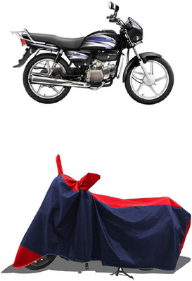 SUGASHRI Waterproof Two Wheeler Cover for Hero(Splendor Pro, Red, Blue)