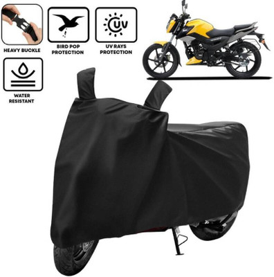 smwzxyu Waterproof Two Wheeler Cover for TVS, Bajaj(Black)