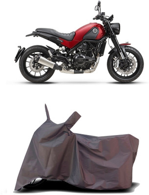 VESMEI Two Wheeler Cover for Benelli(Leoncino 800, Blue)