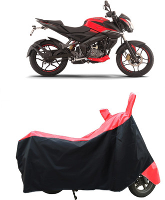 Coxtor Two Wheeler Cover for Bajaj(Pulsar NS 160, Red)