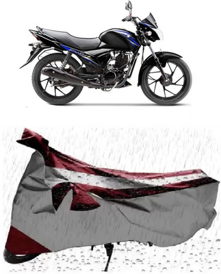 MISSION COLLECTION Waterproof Two Wheeler Cover for Suzuki(Sling Shot Plus, Silver)