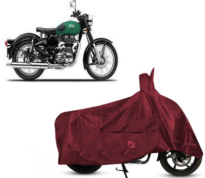 EGAL Two Wheeler Cover for Royal Enfield(Meteor BS6, Maroon)