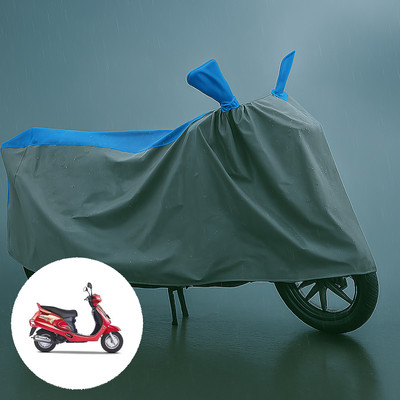 PAGORA Waterproof Two Wheeler Cover for Mahindra(Duro, Grey, Blue)
